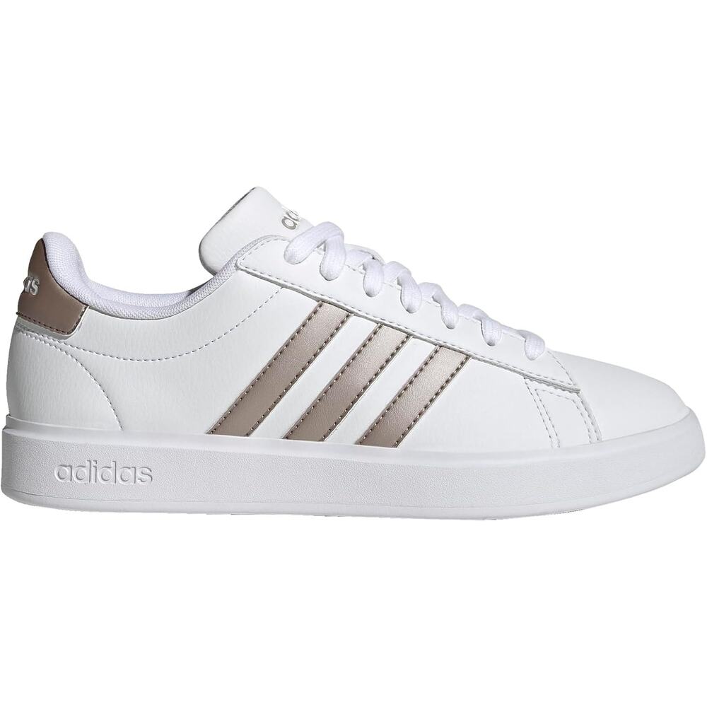 NWT adidas Women's Grand Court 2.0 Tennis Shoe,whiteplatinum -SZ 11 - Picture 4 of 6